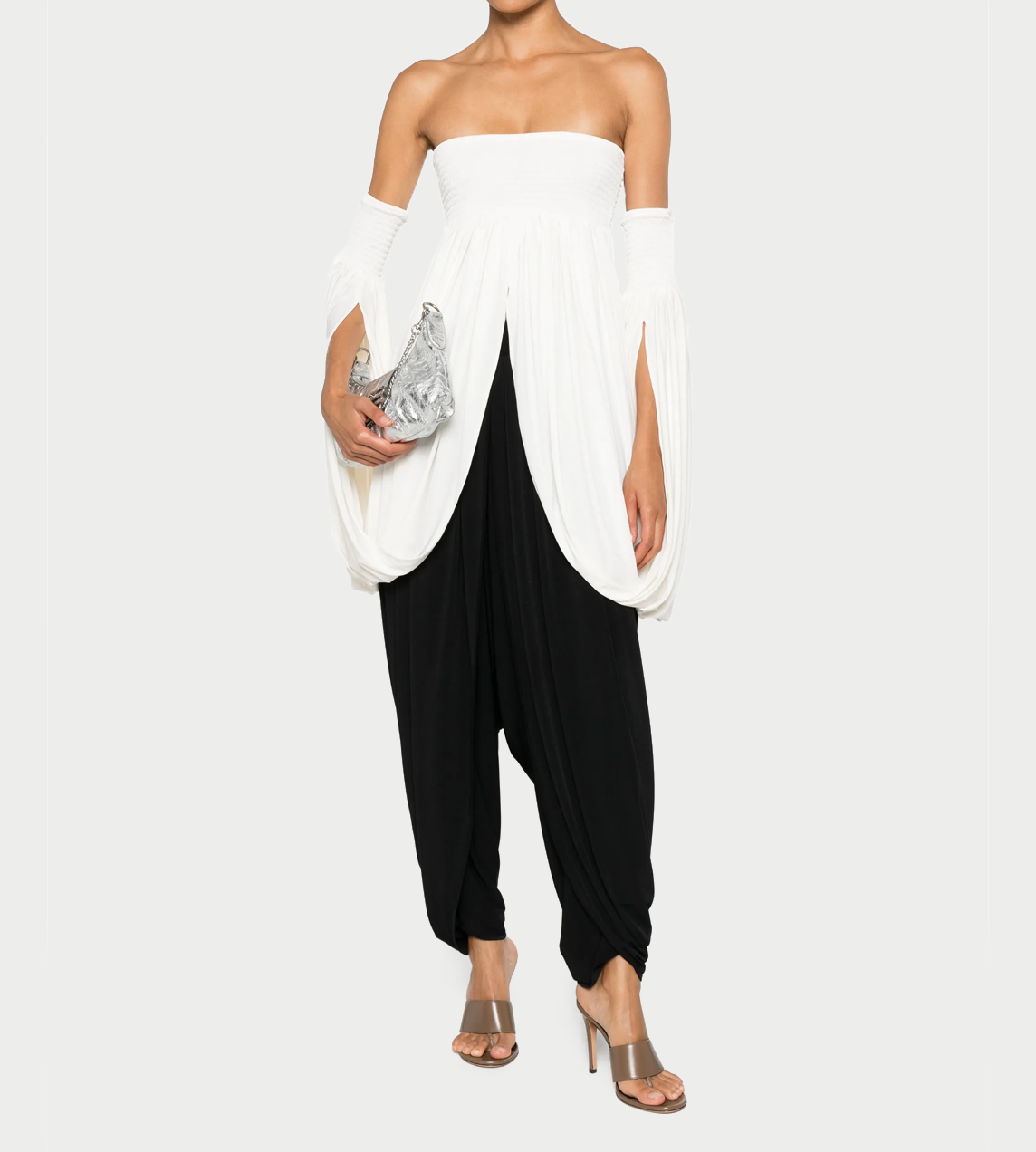 COPERNI - All-in-one Smock Top White