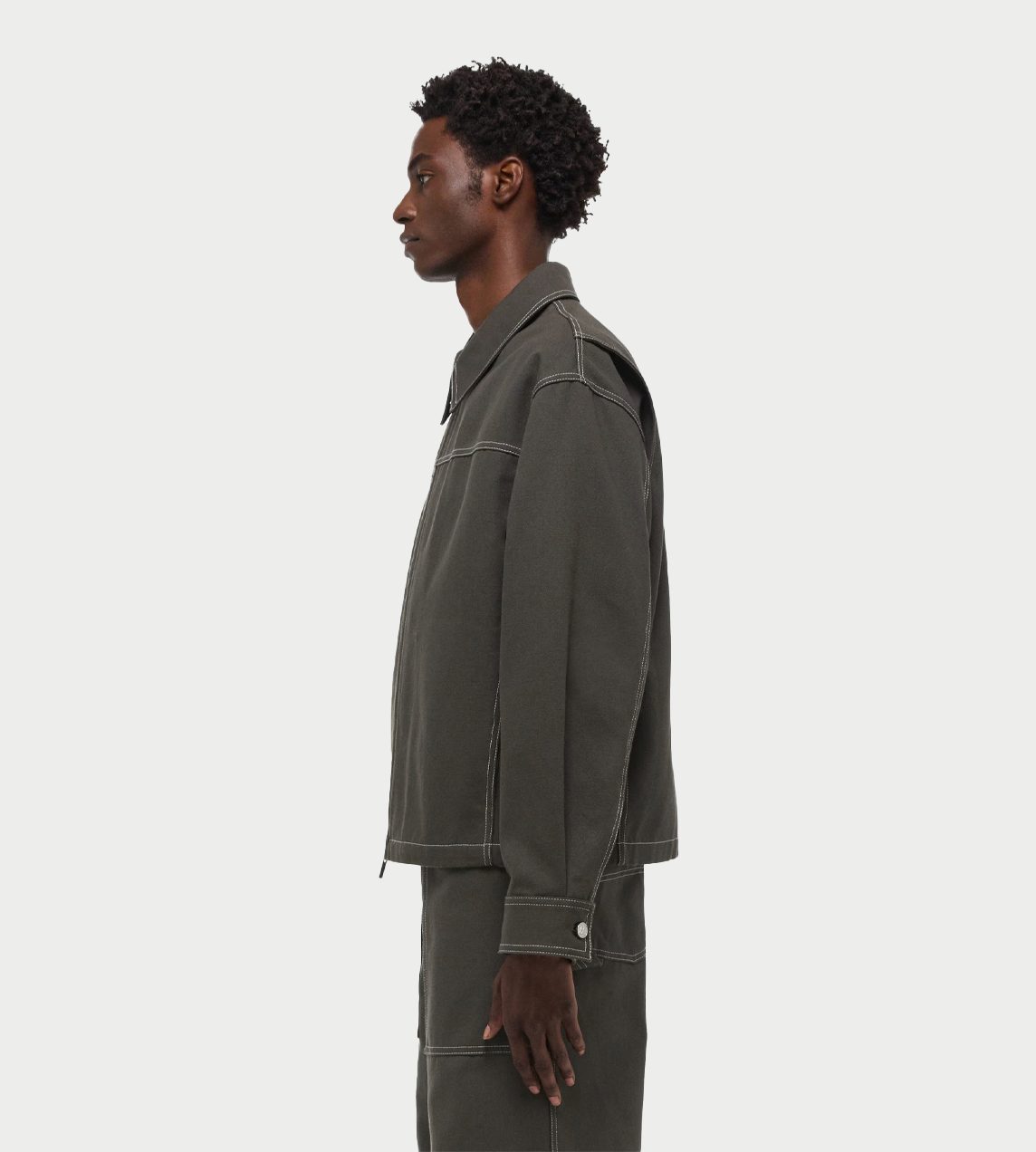 HELMUT LANG - Carpenter Utility Jacket Graphite 
