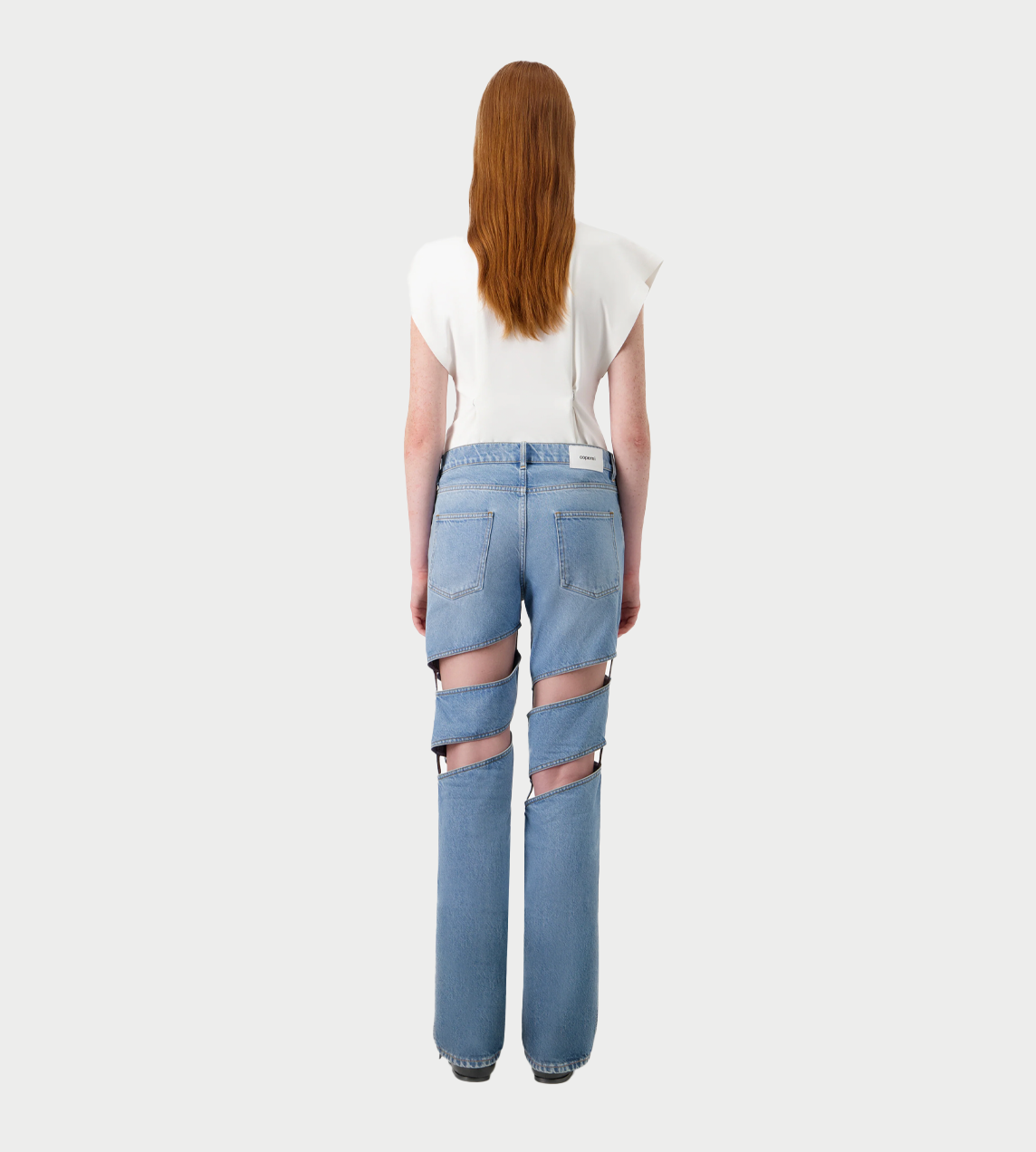 COPERNI - Spiral Denim Pants Blue