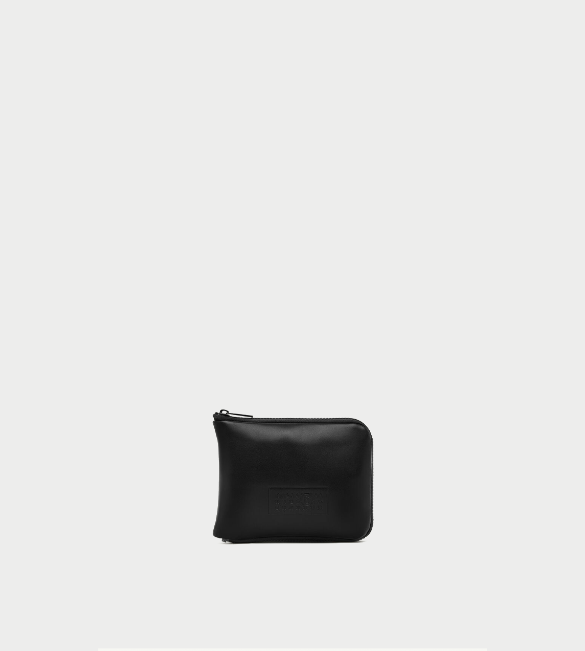 MM6 MAISON MARGIELA - Japanese Zip Pouch Blk/Silver