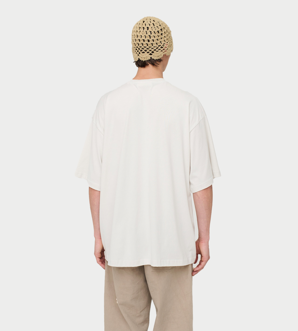 Minou Stamp Gym Tee White