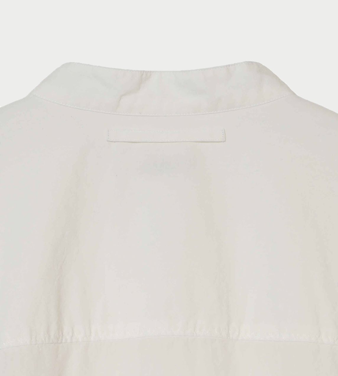 Asymmetric Knot Shirt White