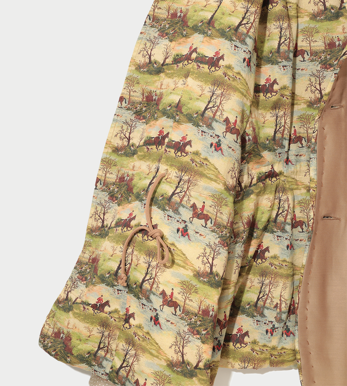 UNDERCOVER - Silk-blended Wool Parka Beige