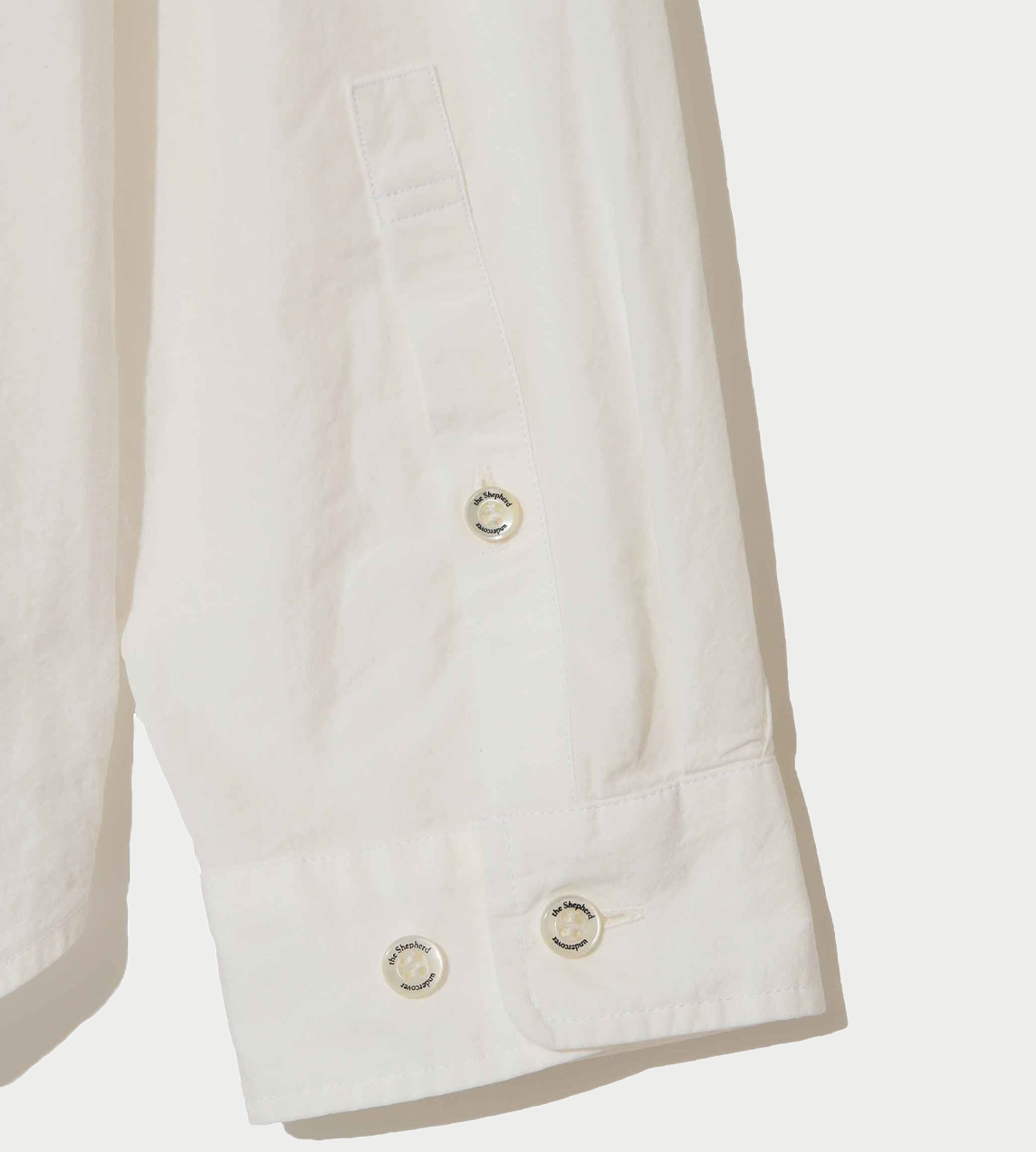 Asymmetric Knot Shirt White