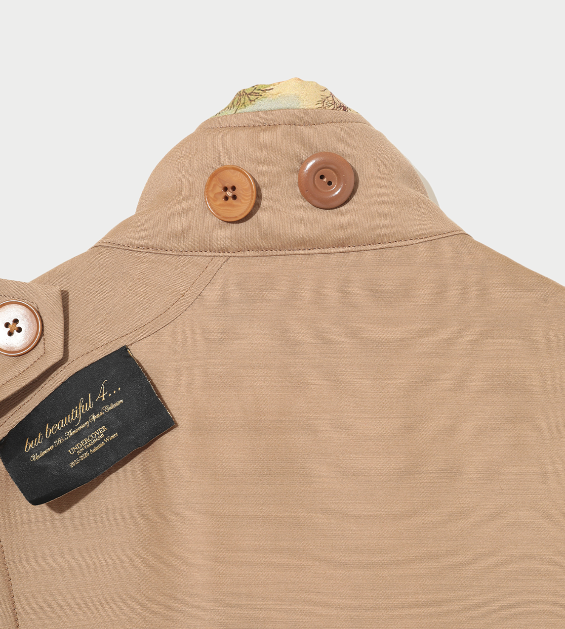 UNDERCOVER - Silk-blended Wool Parka Beige