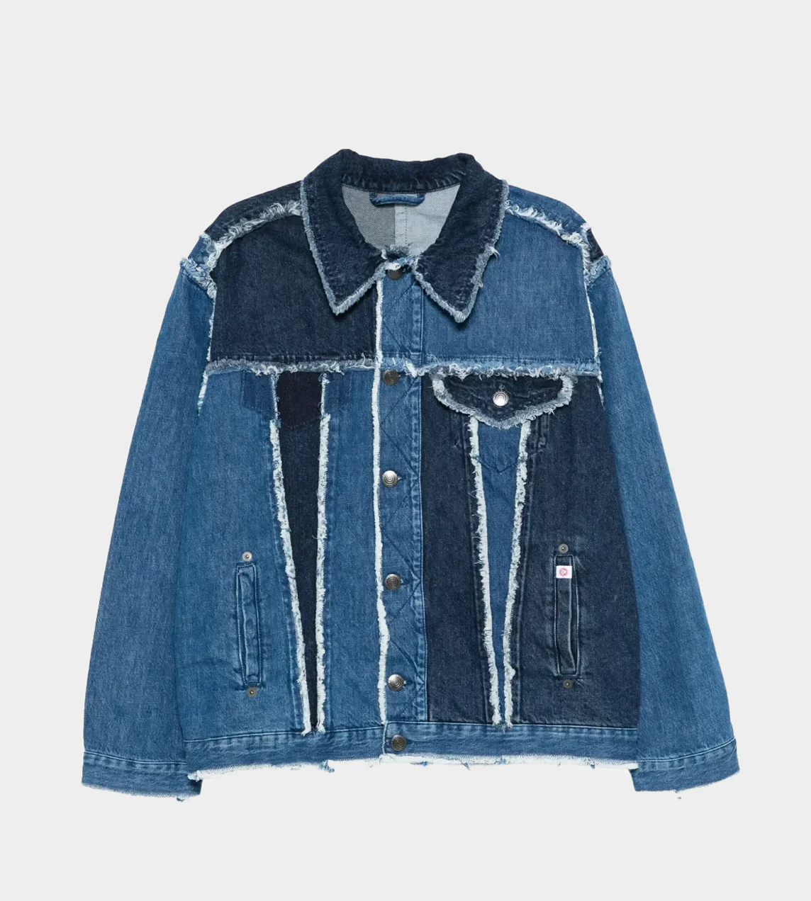 Charles Jeffrey LOVERBOY - Oversized Denim Jacket Blue