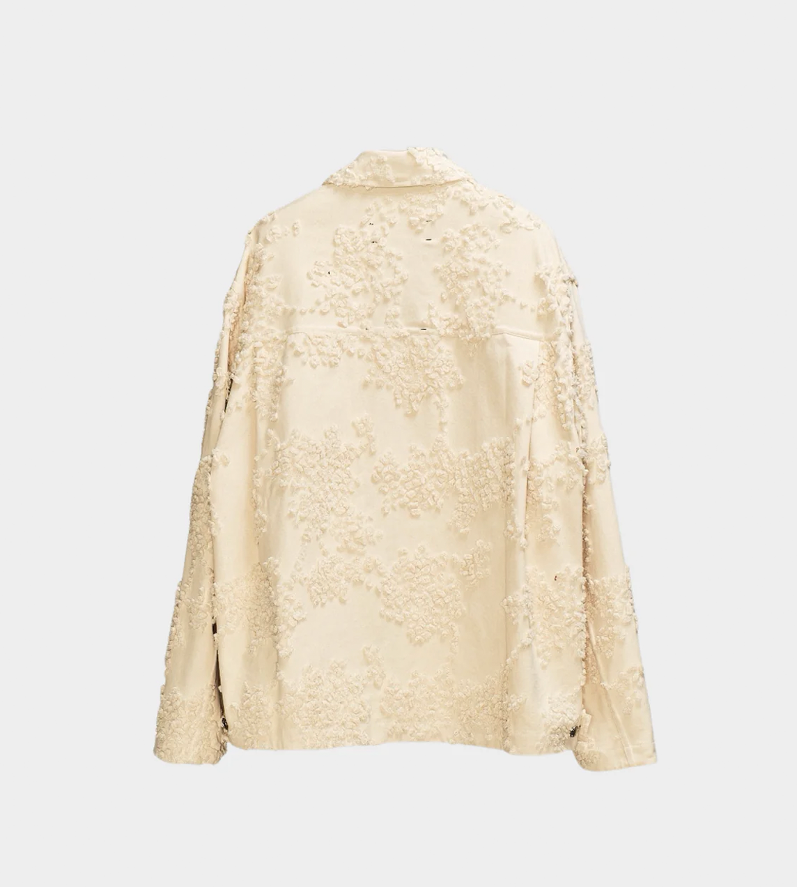 SONG FOR THE MUTE - Pleated Zip-up Jacket Sand