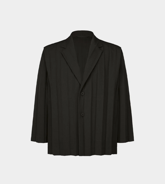 HOMME PLISSE ISSEY MIYAKE - Edge Ensemble Jacket Blk