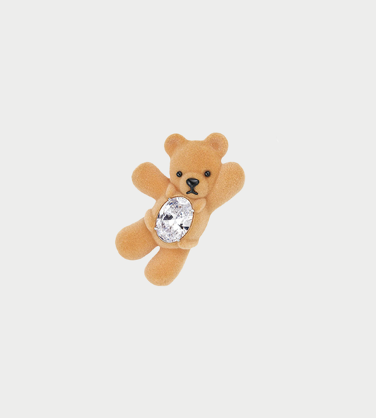 Greeting Bear Hair Clip (Right)