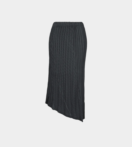 ISSEY MIYAKE - Unfurling Pleats Skirt Dk Navy