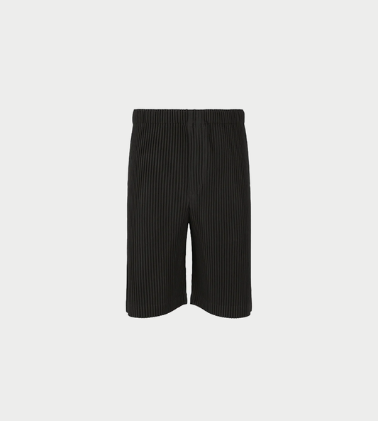 Homme Plisse Issey Miyake - Aug Pleated Shorts Blk