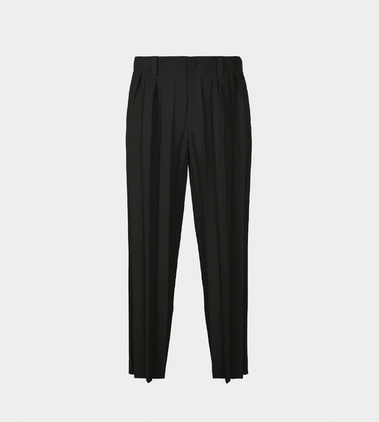 HOMME PLISSE ISSEY MIYAKE - Edge Ensemble Pants Blk