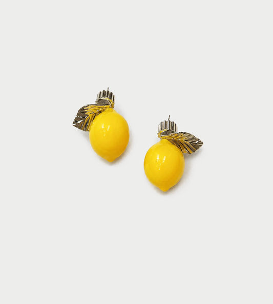YVMIN - Lemon Earring Yellow (Pair)