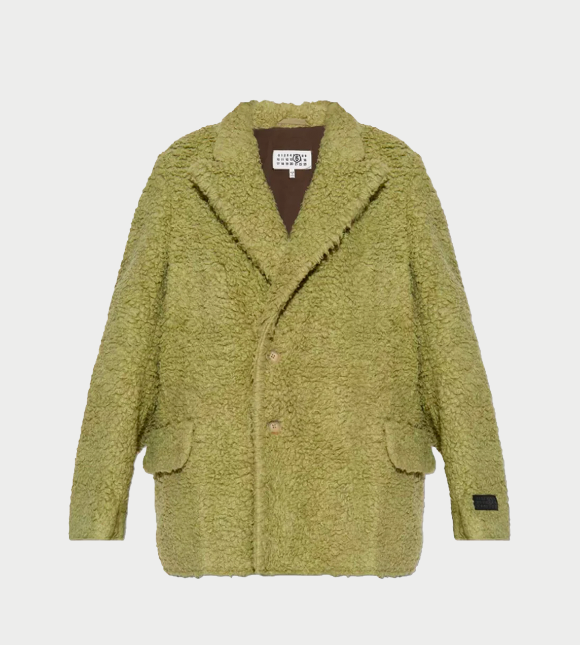 MM6 Maison Margiela - Faux Fur Jacket Green
