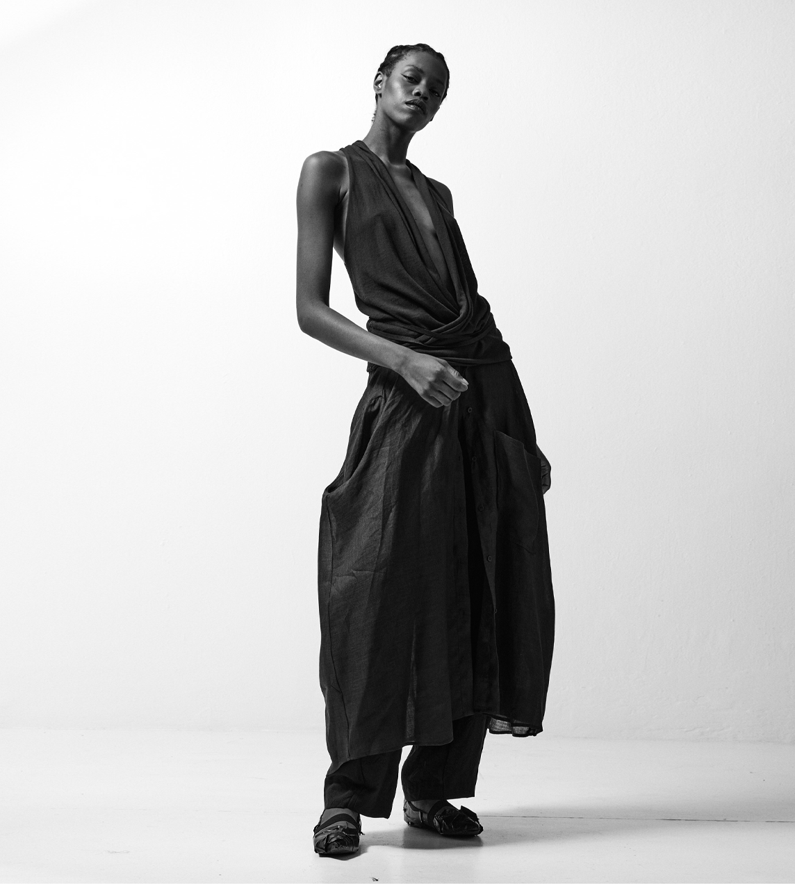 Shirt Dress Black