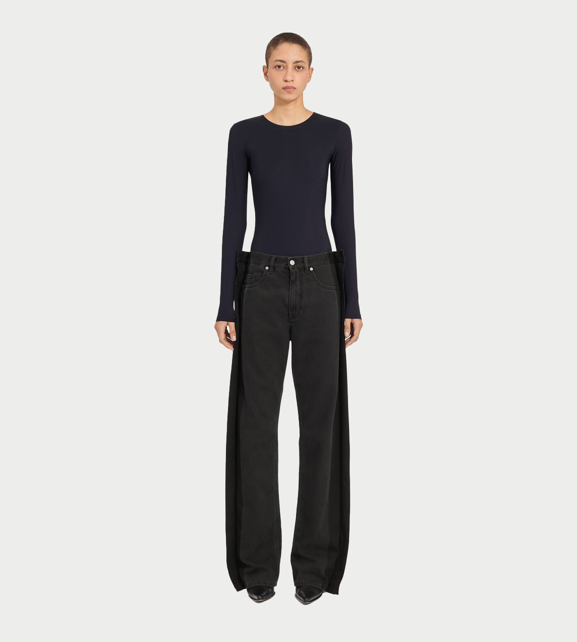 MM6 MAISON MARGIELA - Straight-leg 5 Pocket Jean Blk