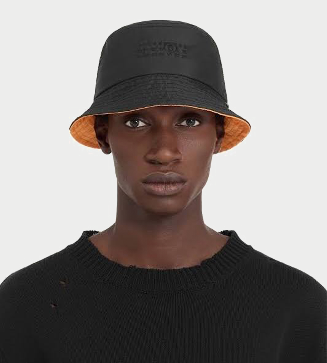 Nylon Bucket Hat Blk