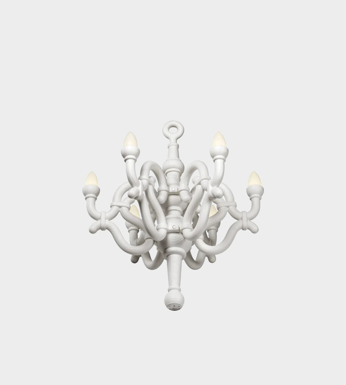 Fallen Chandelier M White