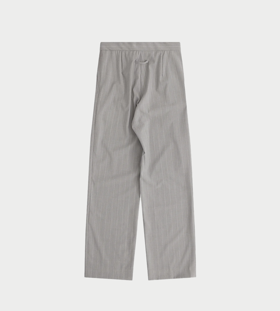 Litkovska - Pinstriped Wide-Leg Pants Grey