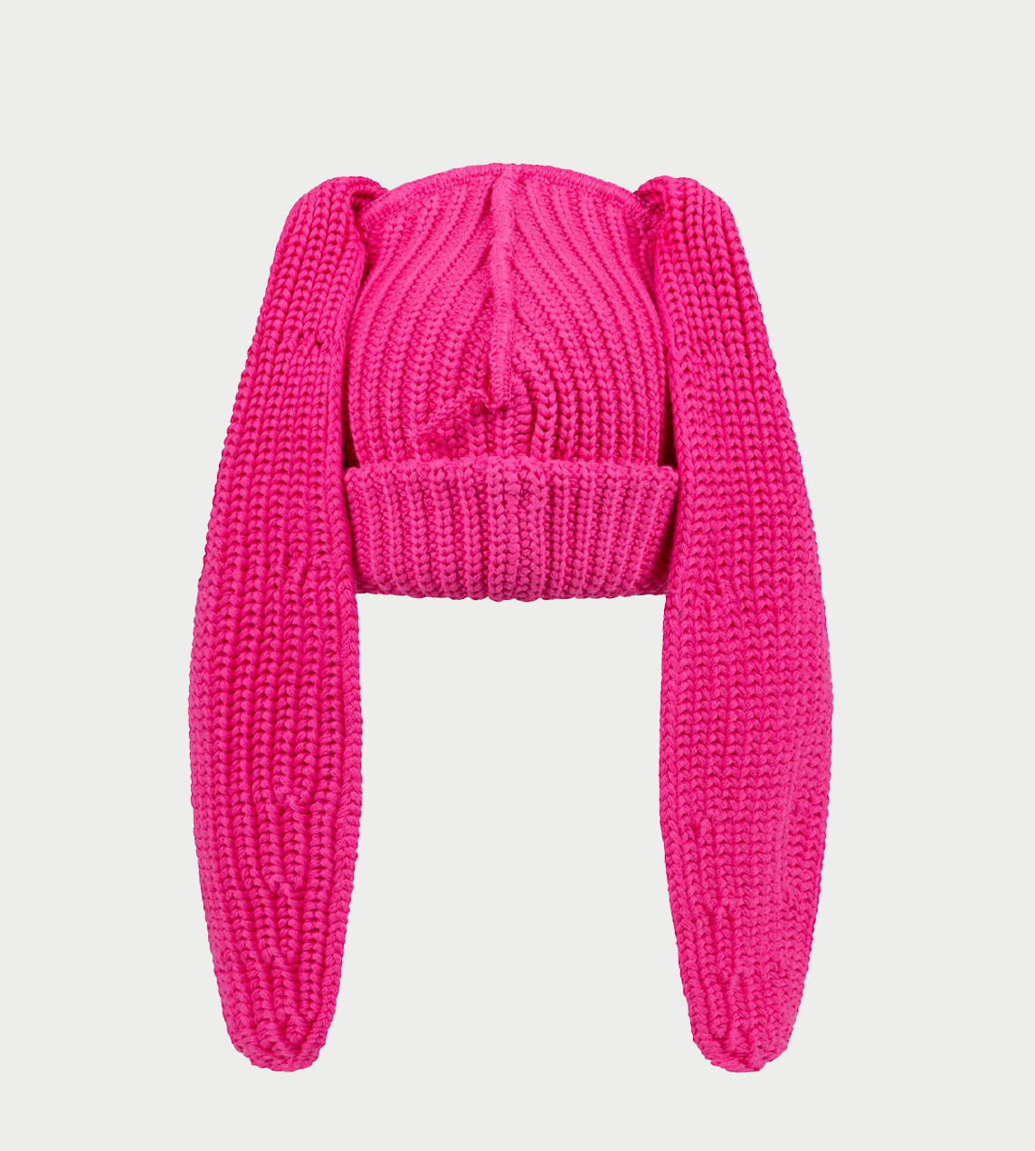CHARLES JEFFERY LOVERBOY - Chunky Rabbit Beanie Pink