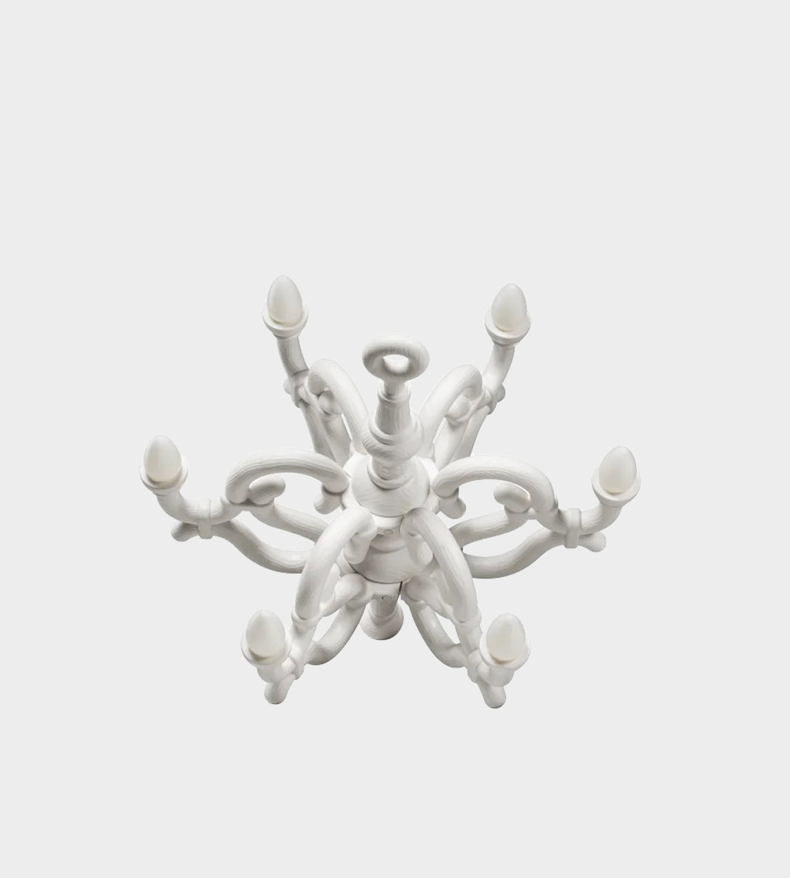 Fallen Chandelier M White