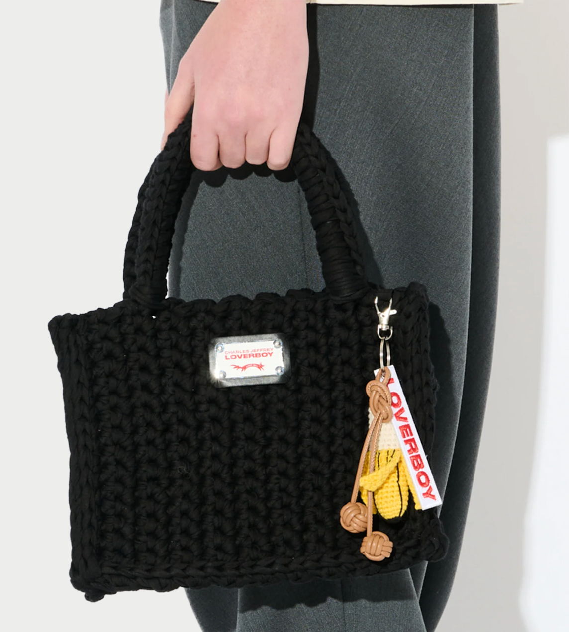 CHARLES JEFFERY LOVERBOY - Bag Charm Yellow