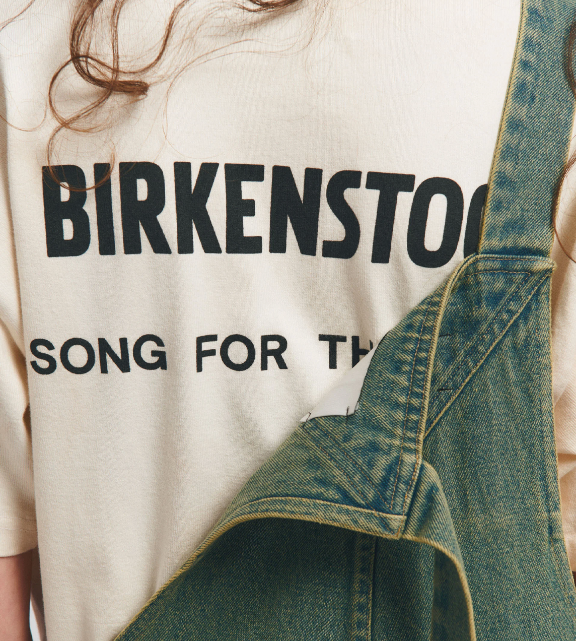 SFTM x Birkenstock "The Artist" Aged Tee White