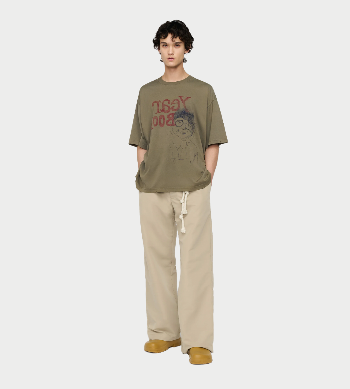 SONG FOR THE MUTE - "School Portrait" Gym Tee Green