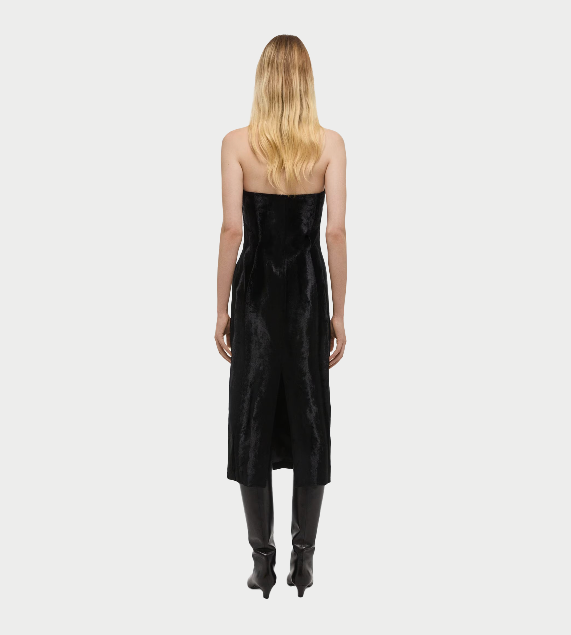 HELMUT LANG - Pony Midi Dress Blk