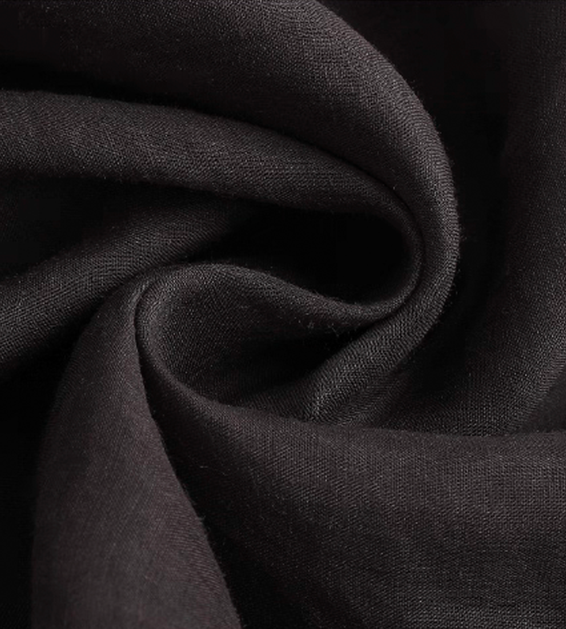 Ramie Twisted Shirt Coffee