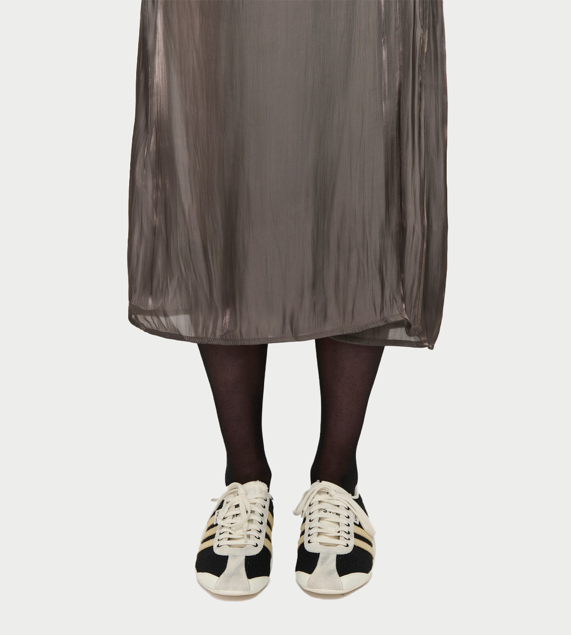 SONG FOR THE MUTE - Wrap Skirt Charcoal