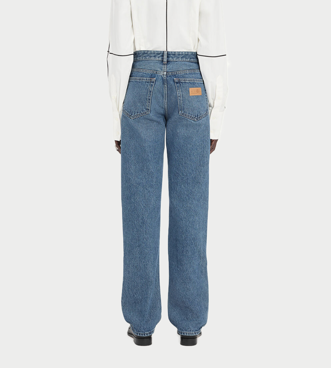 MM6 MAISON MARGIELA - Inside-out Jeans Blue