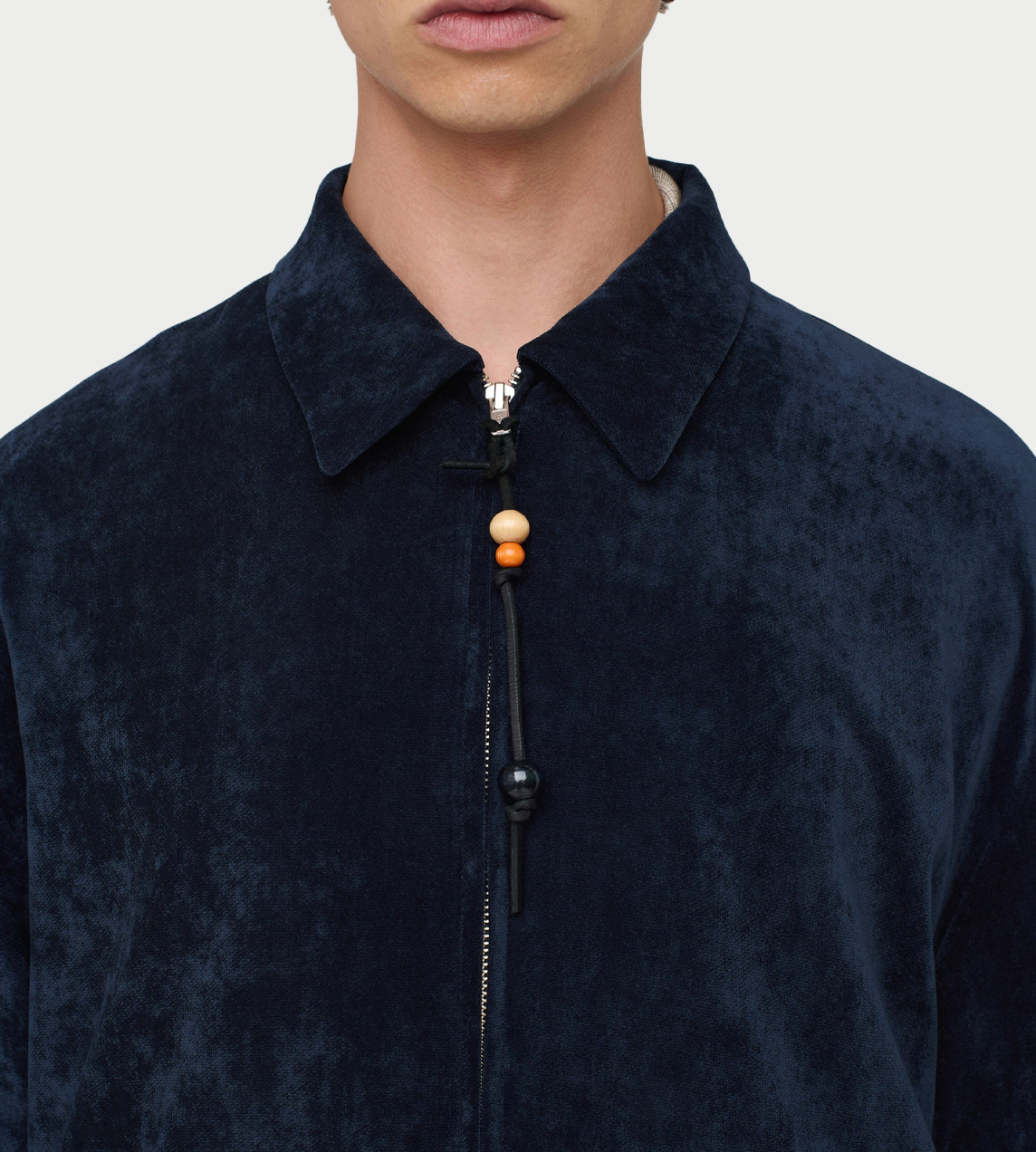 Slim Coach Jacket Navy