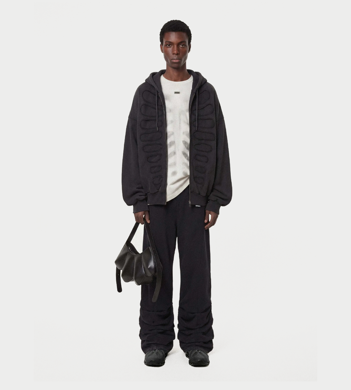 AVAVAV - Pixie Pleated Sweatpants Blk