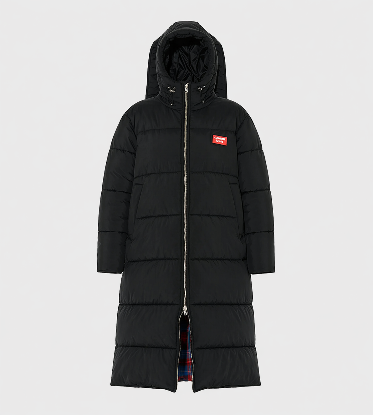 CHARLES JEFFERY LOVERBOY - Long Bunny Puffer Jacket Blk