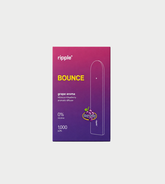 RIPPLE - Plant-Powered puffs Bounce/Grape Aroma
