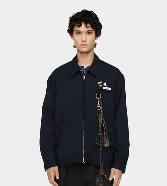 SONG FOR THE MUTE - Coach Jacket Navy