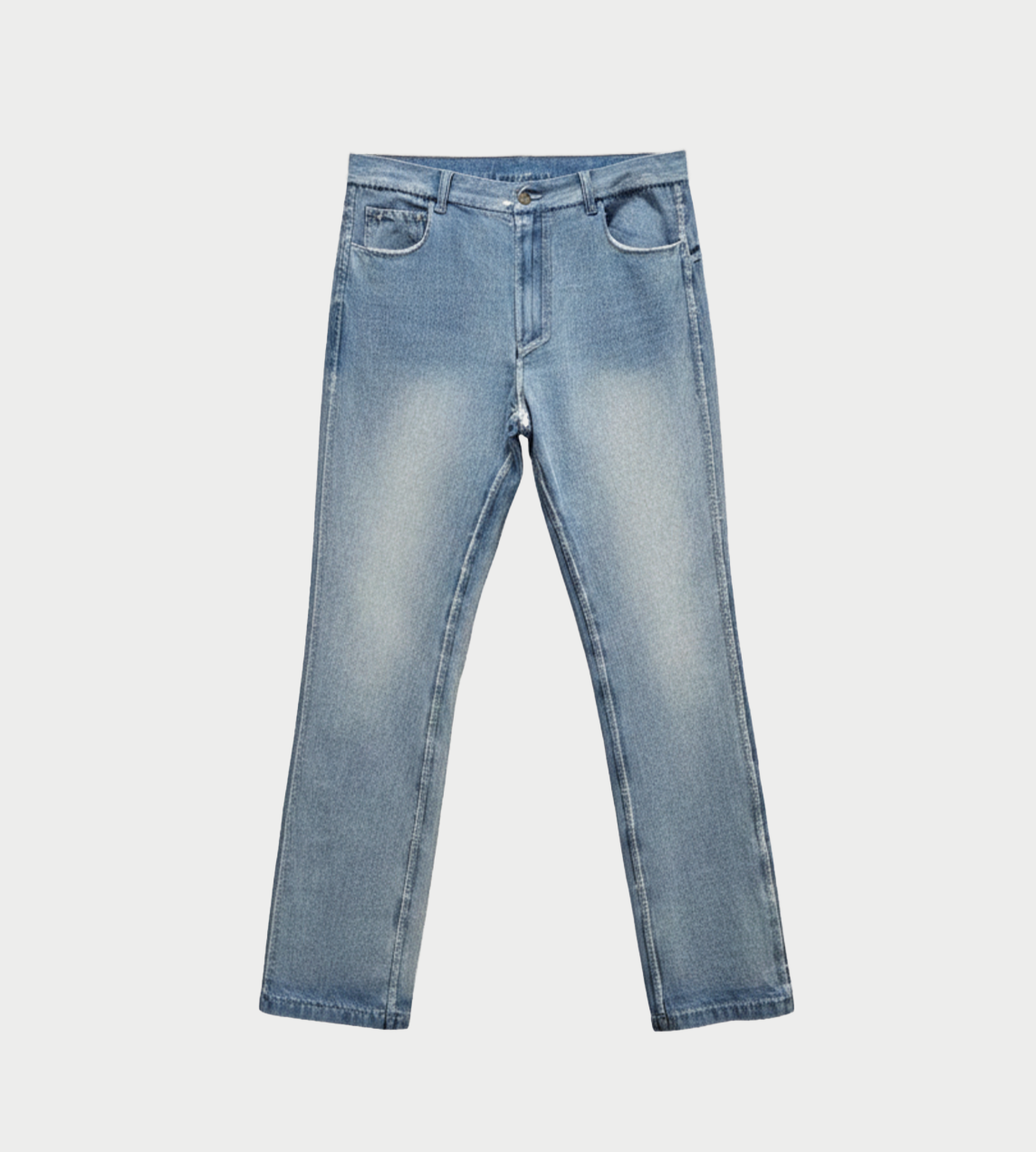 Sagittaire A - Rubber Finish Coated Denim Blue