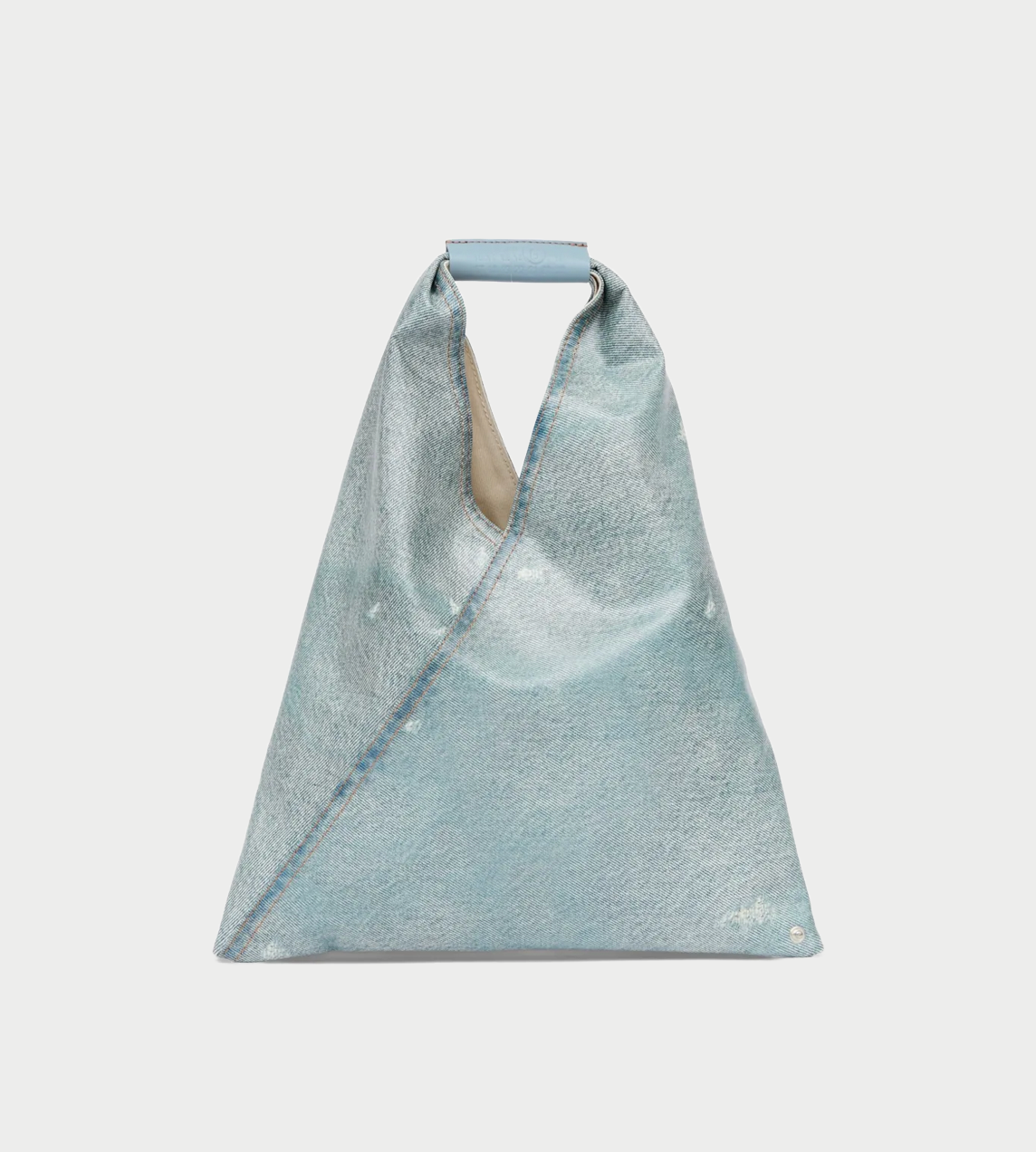 MM6 MAISON MARGIELA - Denim-effect Coated Japanese Handbag