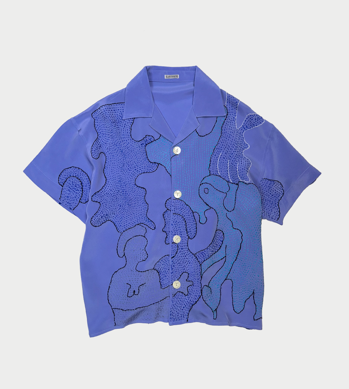GLASS CYPRESS - SS Figure Shirt Lavender