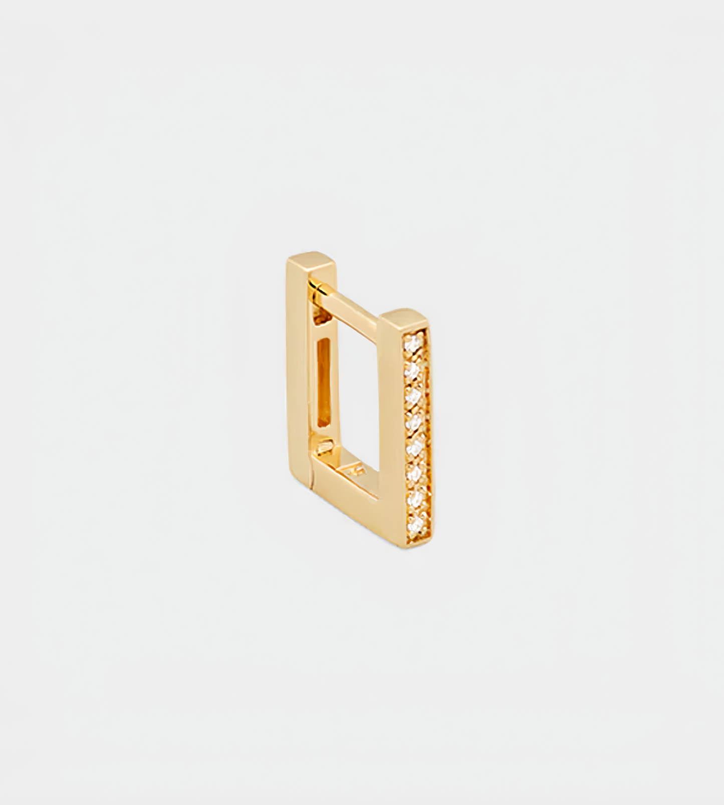 Tom Wood - Sleek Huggie Gold/Diamonds