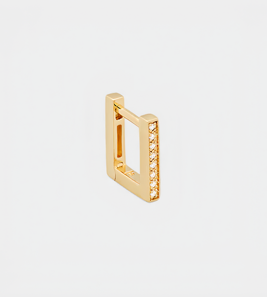 Tom Wood - Sleek Huggie Gold/Diamonds