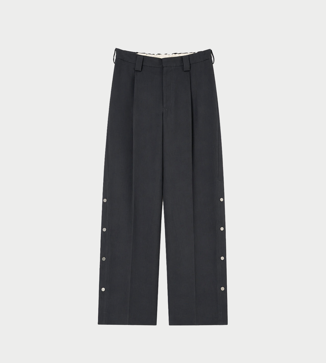 UJOH - Button Slit Pants Navy