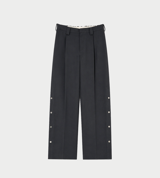 UJOH - Button Slit Pants Navy