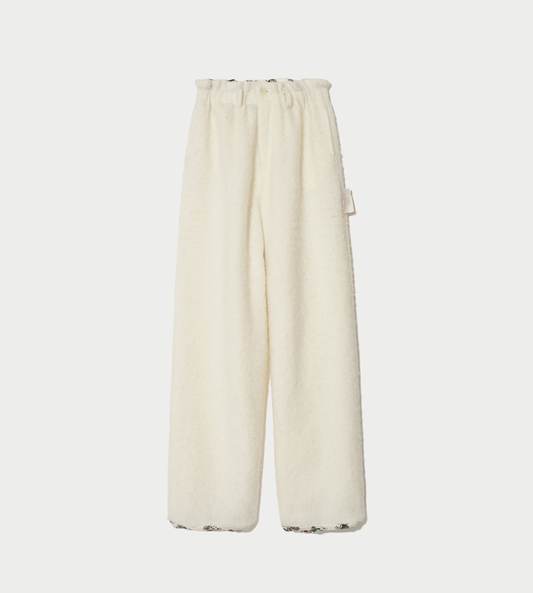 UNDERCOVER - Wool Easy Pants White