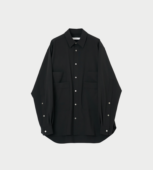 UJOH - 4 Pockets Shirt Blk