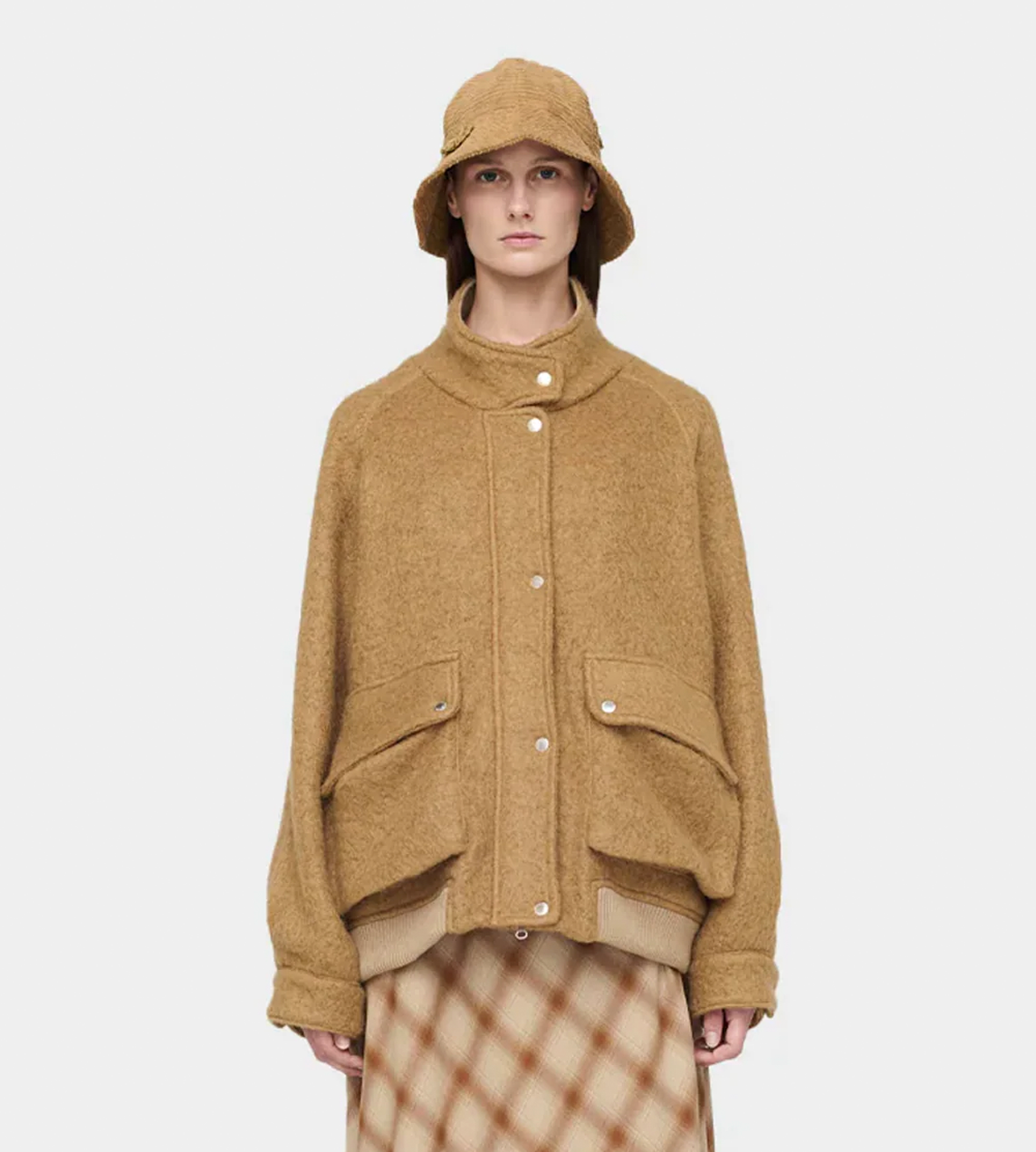 SONG FOR THE MUTE - Flight Jacket W Camel