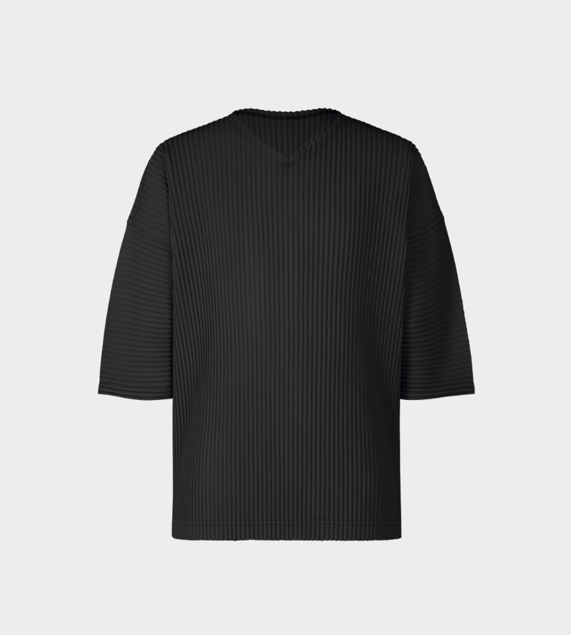 HOMME PLISSE ISSEY MIYAKE - MC V-Neck Tee Blk