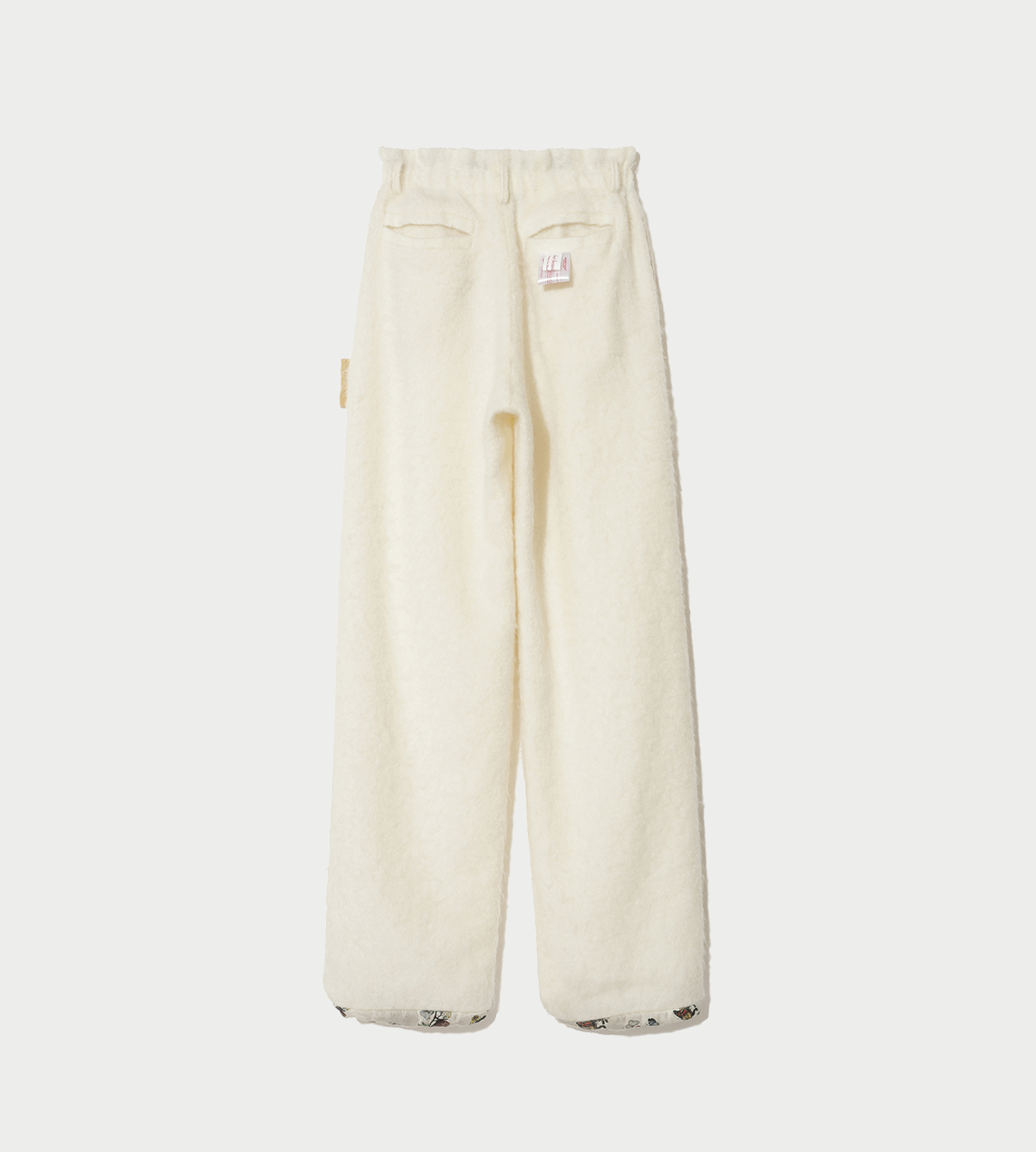 UNDERCOVER - Wool Easy Pants White