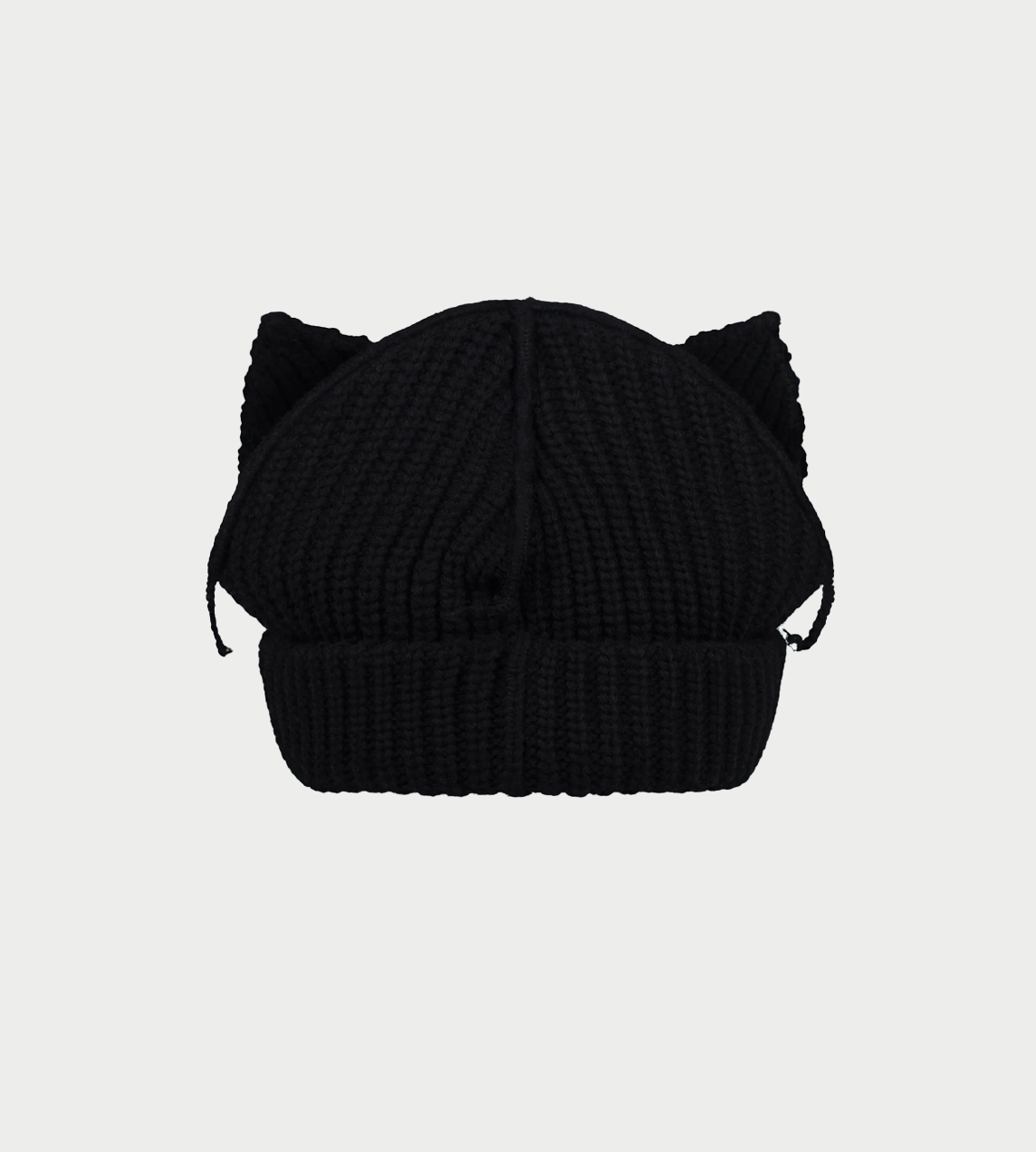 Chunky Ears Beanie Blk